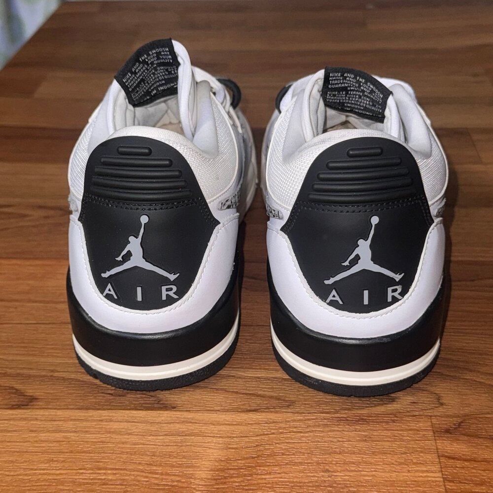 Air Jordan Legacy 312 Low Men’s shoes 10.5 White/ Wolf Grey NWOT - Picture 6 of 12
